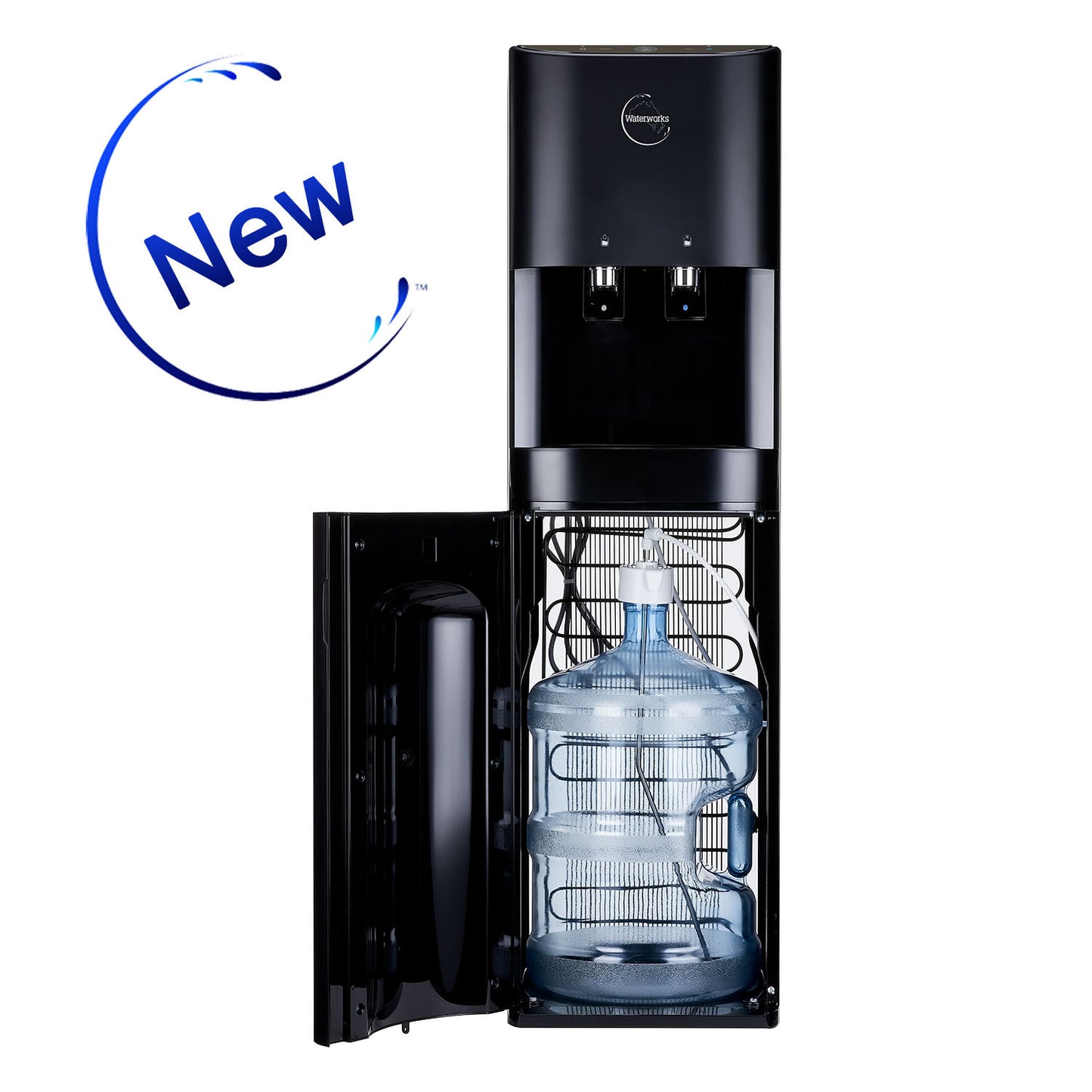 BL25 Black Hot-Cold Bottom Load Water Cooler