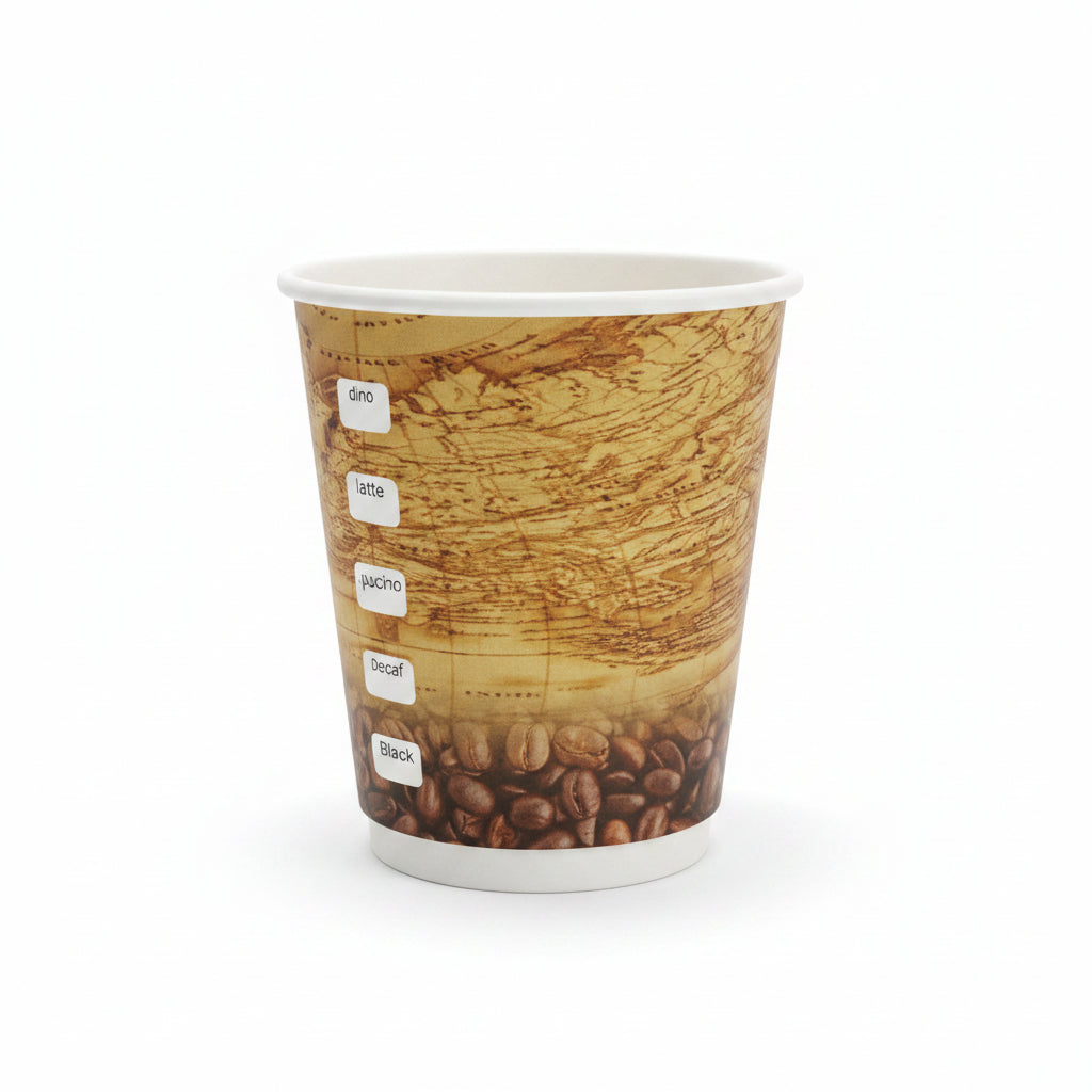 Double Wall Hot Cups 12oz – Box of 500