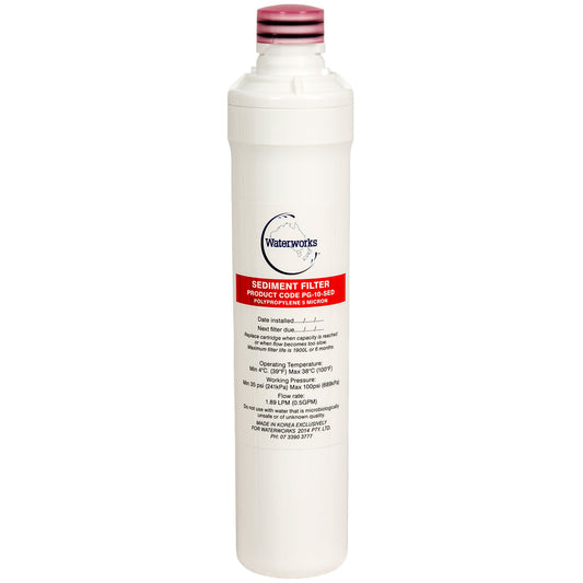 Waterworks PNP Swing & Twist Sediment Replacement Cartridge