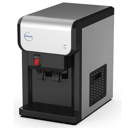 Waterworks SB5 bench top bottled water cooler. Compact & reliable with Hot & Cold or Cool & Cold models. Perfect for homes, small offices & staffrooms.