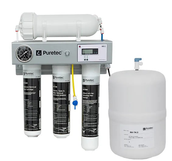 Puretec High Flow RO System 4-Stage w/ Bypass