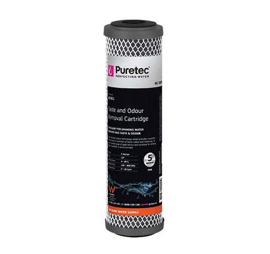 Puretec MC051 Cartridge – 5 Micron Carbon Block Filter
