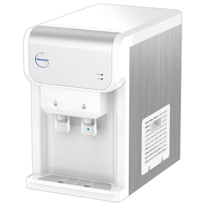 Waterworks SB5 bench top bottled water cooler. Compact & reliable with Hot & Cold or Cool & Cold models. Perfect for homes, small offices & staffrooms.