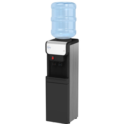 B19 Black Hot-Cold Water Cooler
